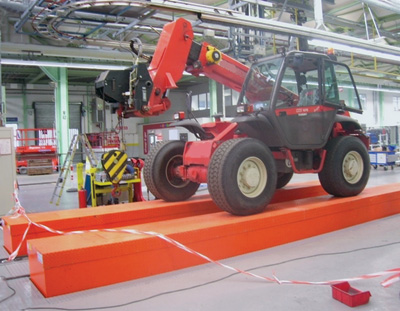 Mesa elevadora para vehiculos especiales