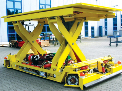 Mesa elevadora autopropulsada