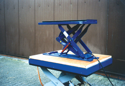 Mesa elevadora superplana mini